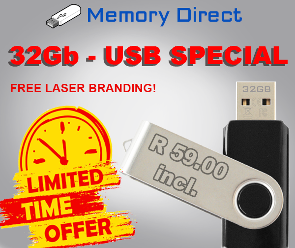 January 2023 Special offer - USB Flash Drives